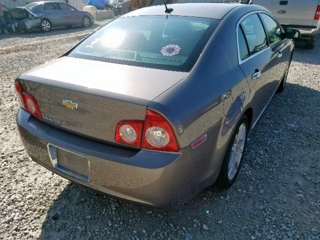 1G1ZE5E12BF182512 - 2011 CHEVROLET MALIBU LTZ ყავისფერი ფოტო 4