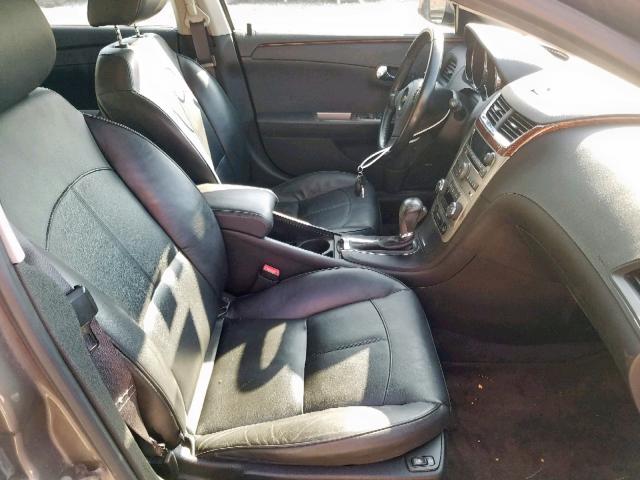 1G1ZE5E12BF182512 - 2011 CHEVROLET MALIBU LTZ ყავისფერი ფოტო 5