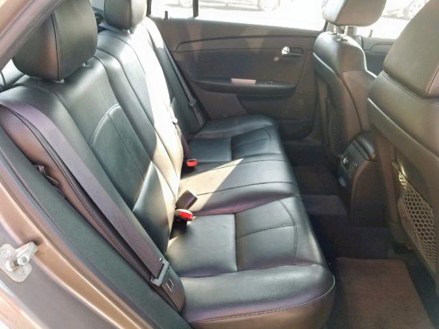 1G1ZE5E12BF182512 - 2011 CHEVROLET MALIBU LTZ ყავისფერი ფოტო 6