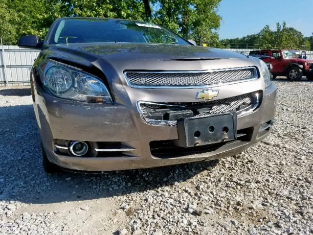 1G1ZE5E12BF182512 - 2011 CHEVROLET MALIBU LTZ ყავისფერი ფოტო 9
