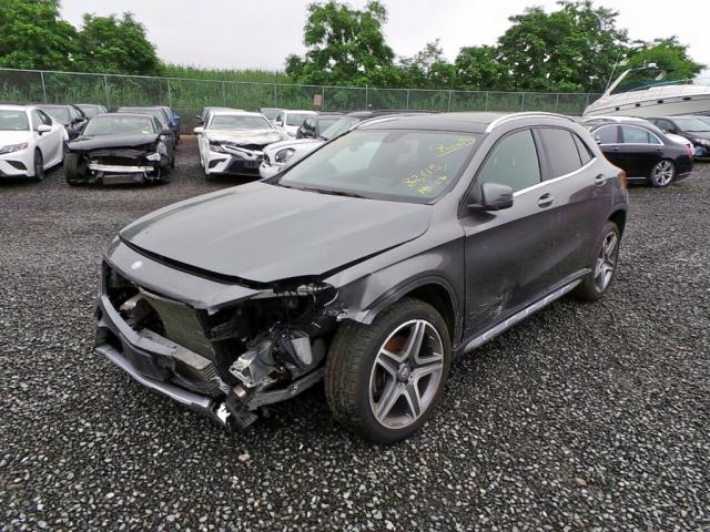 WDCTG4GB0FJ066939 - 2015 MERCEDES-BENZ GLA 250 4M GRAY photo 2