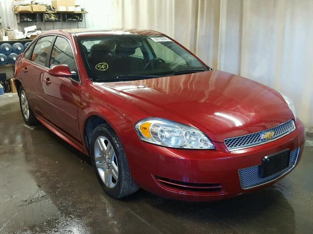 2G1WB5E35E1190032 - 2014 CHEVROLET IMPALA LIM RED photo 1