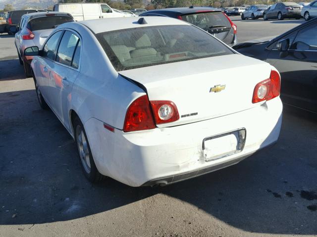 1G1ZA5E0XCF222016 - 2012 CHEVROLET MALIBU LS 白色 照片 3