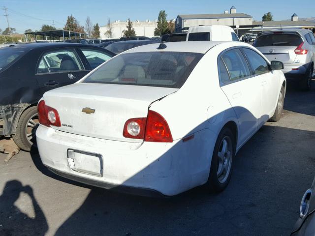 1G1ZA5E0XCF222016 - 2012 CHEVROLET MALIBU LS 白色 照片 4