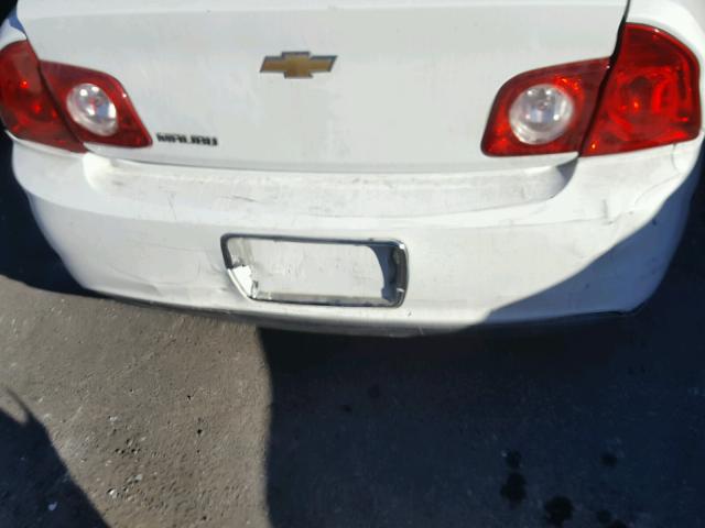 1G1ZA5E0XCF222016 - 2012 CHEVROLET MALIBU LS 白色 照片 9