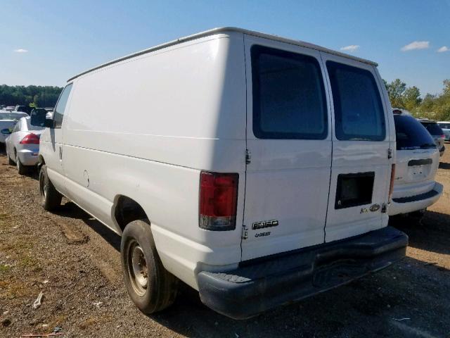 1FTNE1EW7ADA19567 - 2010 FORD E250 WHITE photo 3