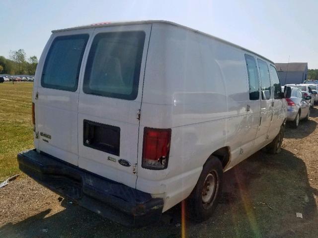 1FTNE1EW7ADA19567 - 2010 FORD E250 WHITE photo 4