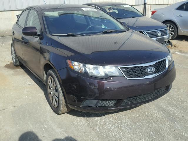 KNAFU4A2XB5357033 - 2011 KIA FORTE EX BURGUNDY photo 1