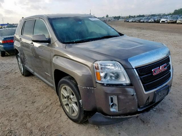 2CTALBEW5A6225886 - 2010 GMC TERRAIN SL GRAY photo 1