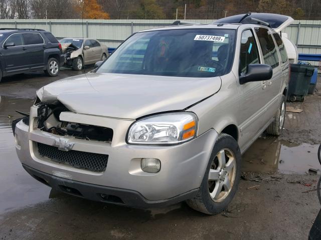 1GNDV33128D204447 - 2008 CHEVROLET UPLANDER L 金色 照片 2