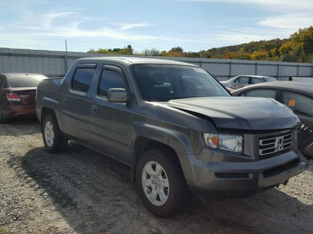 2HJYK16427H523227 - 2007 HONDA RIDGELINE GRAY photo 1