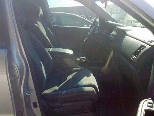 5FNYF18388B038868 - 2008 HONDA PILOT SE SILVER photo 5