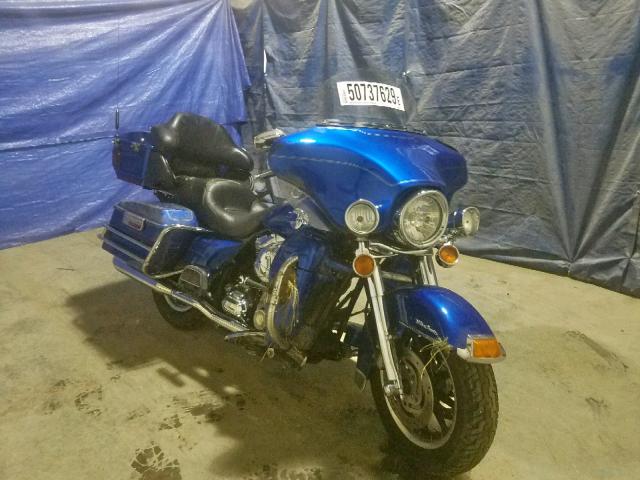 1HD1FC4177Y698365 - 2007 HARLEY-DAVIDSON FLHTCUI BLUE photo 1