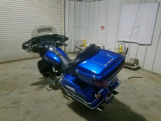 1HD1FC4177Y698365 - 2007 HARLEY-DAVIDSON FLHTCUI BLUE photo 3