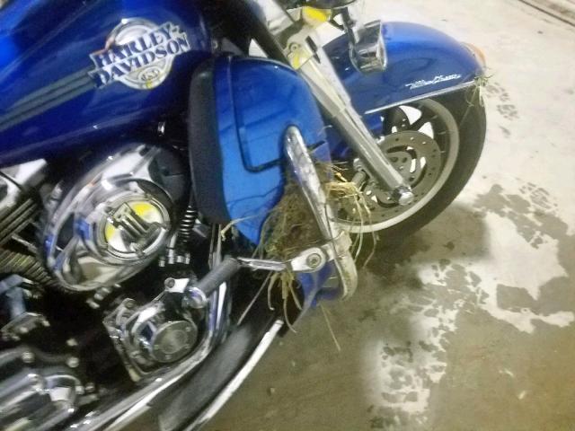 1HD1FC4177Y698365 - 2007 HARLEY-DAVIDSON FLHTCUI BLUE photo 9