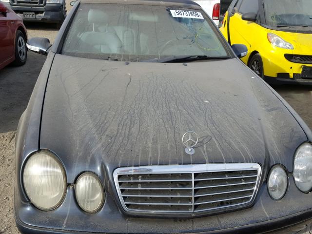 WDBLK70G63T139189 - 2003 MERCEDES-BENZ CLK 430 BLACK photo 9