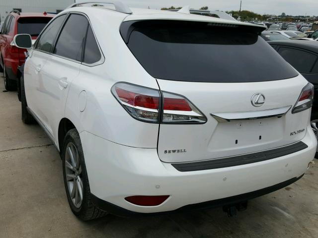 2T2ZK1BA8FC157217 - 2015 LEXUS RX 350 Wit foto 3