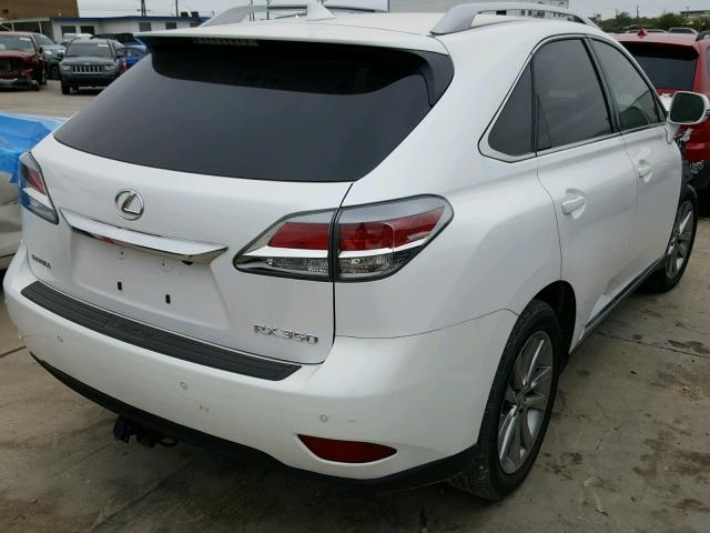 2T2ZK1BA8FC157217 - 2015 LEXUS RX 350 Wit foto 4