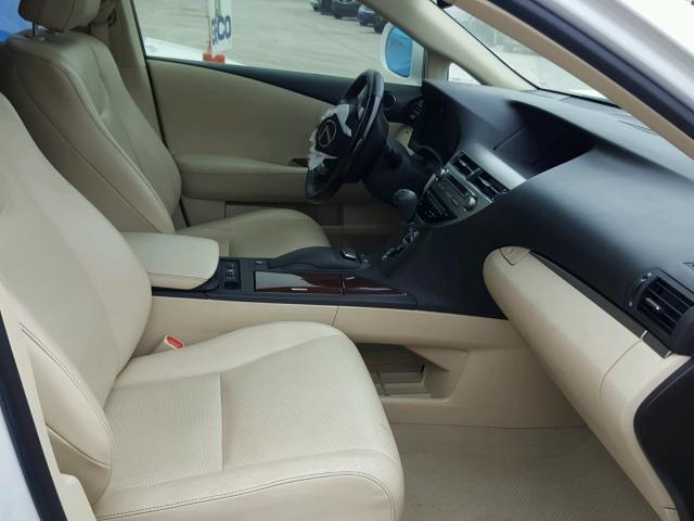 2T2ZK1BA8FC157217 - 2015 LEXUS RX 350 Wit foto 5