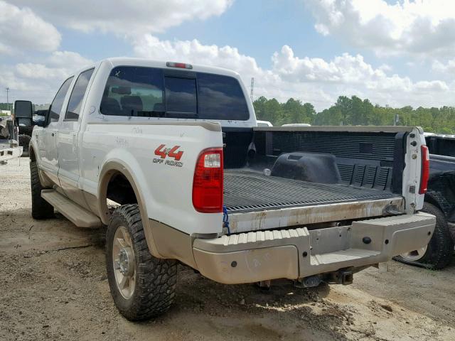 1FTSW21RX8EB71238 - 2008 FORD F250 SUPER WHITE photo 3