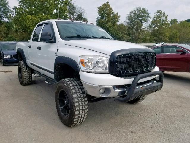 1D7KS28C47J509628 - 2007 DODGE RAM 2500 S WHITE photo 1