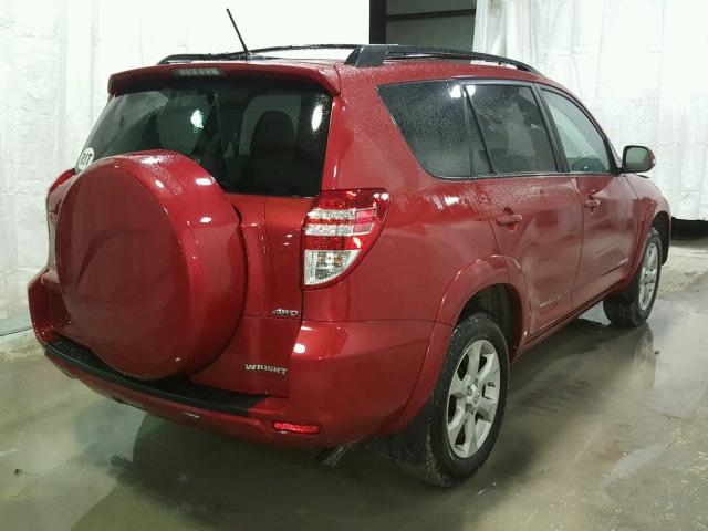 2T3DF4DV8CW233251 - 2012 TOYOTA RAV4 LIMIT RED photo 4