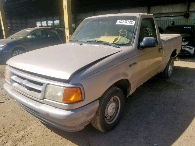 1FTCR10A0VPB32403 - 1997 FORD RANGER TAN photo 2