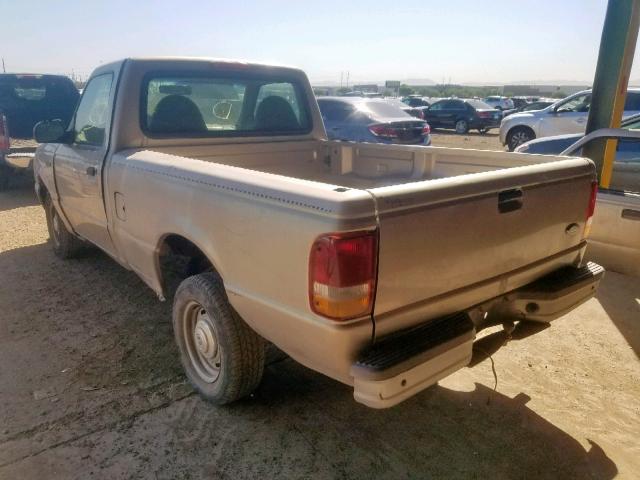 1FTCR10A0VPB32403 - 1997 FORD RANGER TAN photo 3