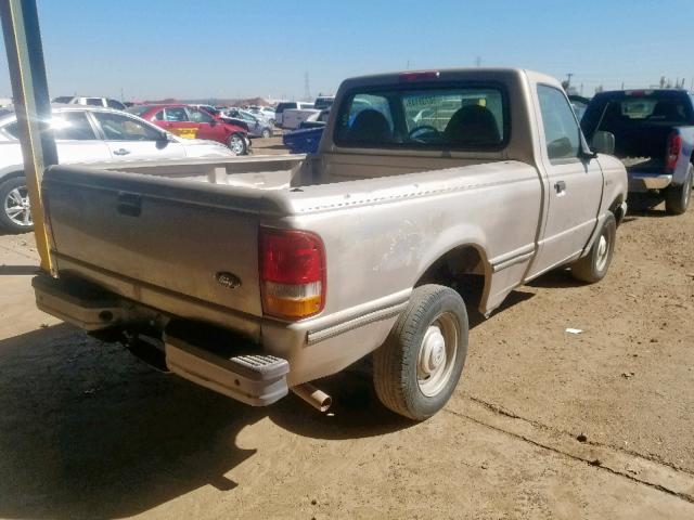 1FTCR10A0VPB32403 - 1997 FORD RANGER TAN photo 4