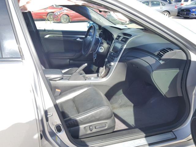 19UUA66247A030795 - 2007 ACURA TL SILVER photo 5