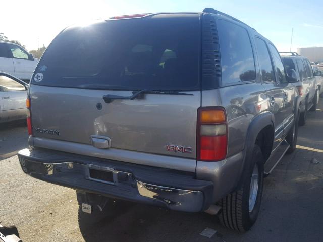 1GKEC13T83R139502 - 2003 GMC YUKON SILVER photo 4