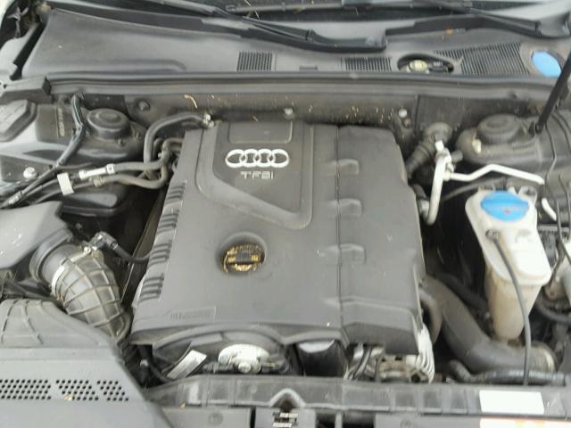 WAUKFAFL1AN031659 - 2010 AUDI A4 PRESTIG BLACK photo 7