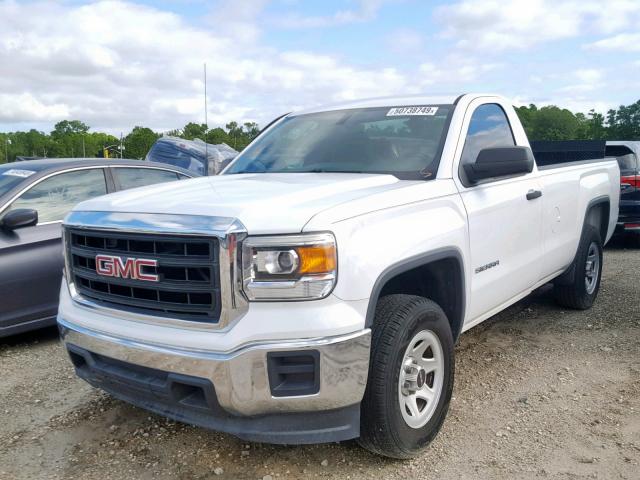 1GTN1TEC3EZ267594 - 2014 GMC SIERRA C15 WHITE photo 2