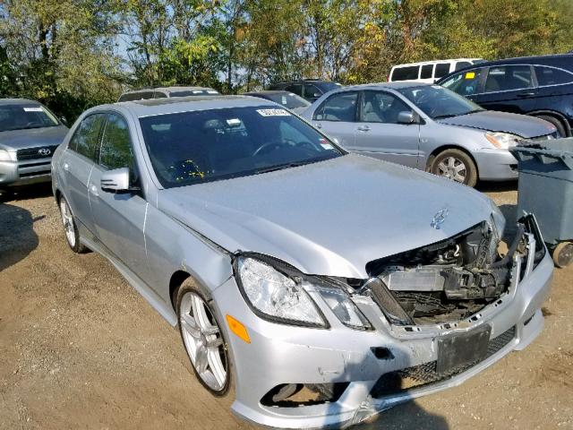 WDDHF8HB3BA435216 - 2011 MERCEDES-BENZ E 350 4MAT SILVER photo 1