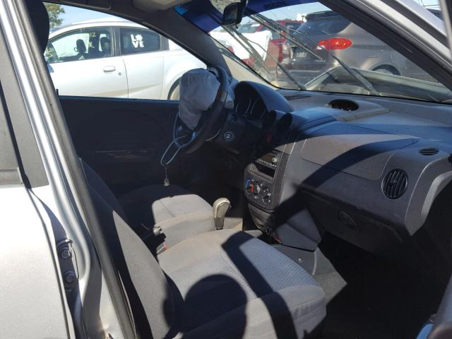 KL1TD66618B128495 - 2008 CHEVROLET AVEO BASE Күміс фото 5