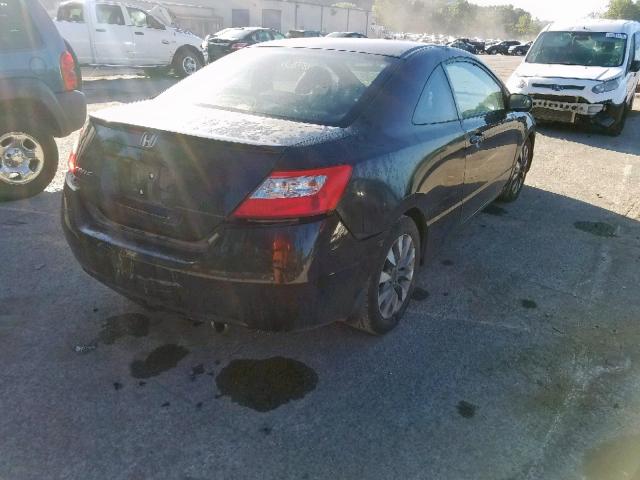 2HGFG1B98AH515270 - 2010 HONDA CIVIC EXL 黑色 照片 4