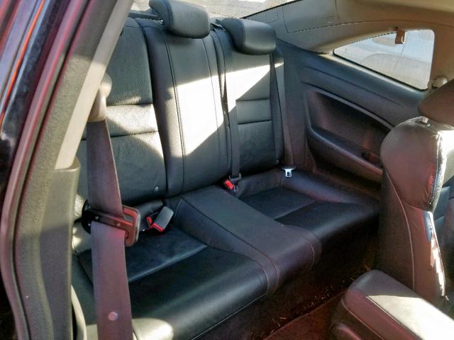 2HGFG1B98AH515270 - 2010 HONDA CIVIC EXL 黑色 照片 6