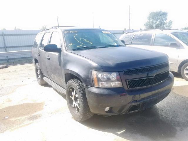 1GNFK13047R268780 - 2007 CHEVROLET TAHOE K150 BLACK photo 1