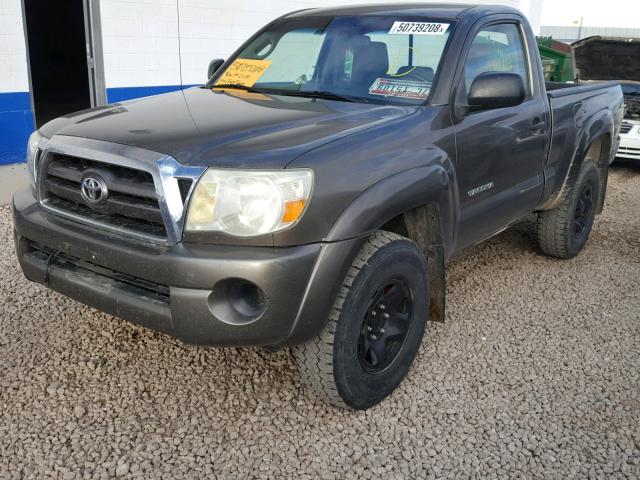 5TEPX42N99Z627979 - 2009 TOYOTA TACOMA GRAY photo 2