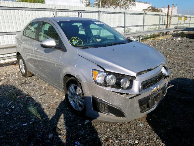 1G1JA5SHXC4105264 - 2012 CHEVROLET SONIC LS 银色 照片 1