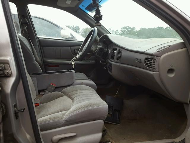 2G4WS52M8X1479960 - 1999 BUICK CENTURY CU SILVER photo 5