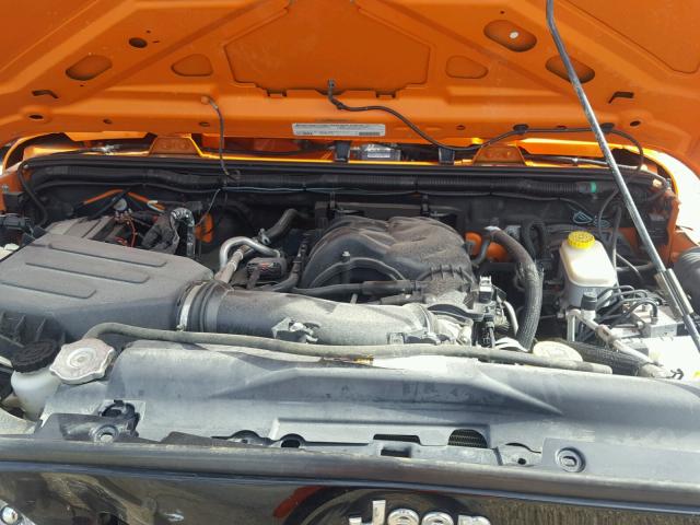 1C4AJWAG9CL223379 - 2012 JEEP WRANGLER S Narıncı foto 7