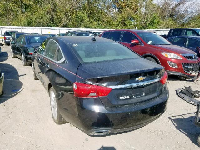 1G1155S34EU109404 - 2014 CHEVROLET IMPALA LTZ BLACK photo 3