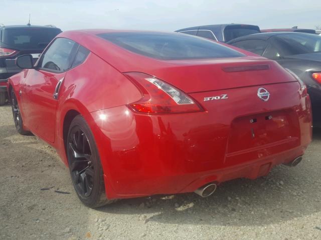 JN1AZ4EH4HM952717 - 2017 NISSAN 370Z BASE RED photo 3