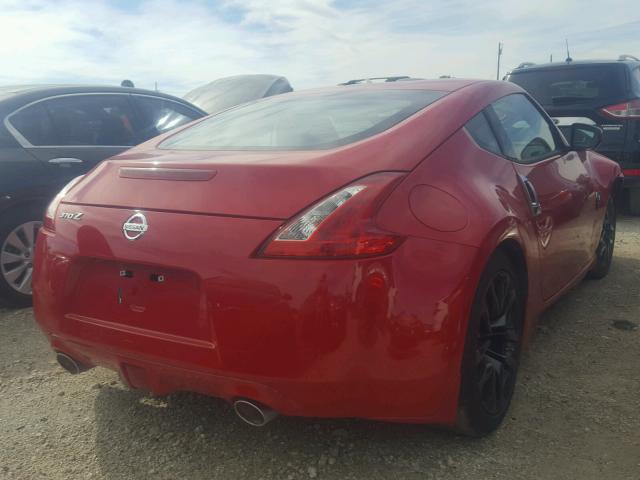 JN1AZ4EH4HM952717 - 2017 NISSAN 370Z BASE RED photo 4