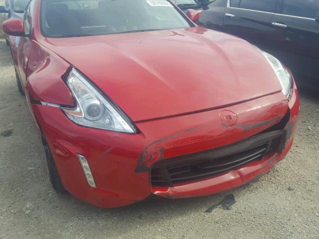 JN1AZ4EH4HM952717 - 2017 NISSAN 370Z BASE RED photo 9