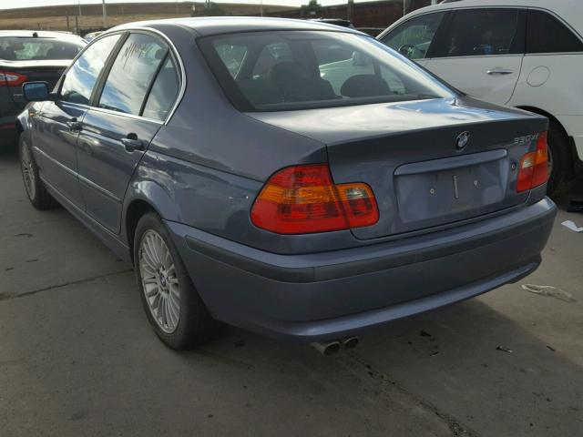 WBAEW53463PG10061 - 2003 BMW 330 XI GRAY photo 3