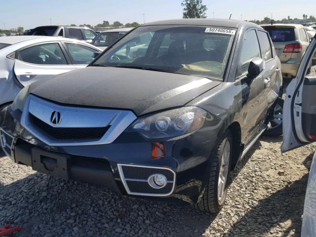 5J8TB2H20CA002615 - 2012 ACURA RDX BLACK photo 2