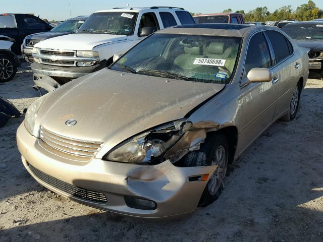 JTHBF30G320063231 - 2002 LEXUS ES 300 GOLD photo 2