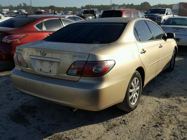 JTHBF30G320063231 - 2002 LEXUS ES 300 GOLD photo 4